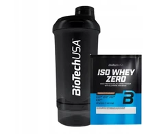 Biotech Usa Wave Shaker 600ml + 200ml + 150ml Mėlynas