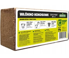 Biovita COCO durpių kokoso pluošto briketų kubeliai 650 g