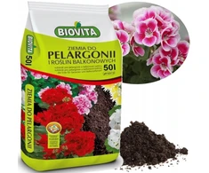 Biovita pelargonijų vazoninis dirvožemis 50 l