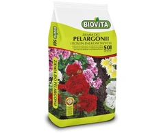 Biovita pelargonijų vazoninis dirvožemis 50 l