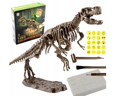 Bisky KASINIMO RINKINYS DINOZAURO T-REX ARCHEOLOGO ŽAISLAS VAIKAMS kaip dovana