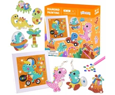 Bisky KŪRYBINIS RINKINYS XXL DIAMOND PAINING STICKBOOK MOZAIKOS SIUVINĖJIMO lipdukai