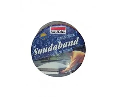 Aliuminio lipni juosta Soudal 101194; 22,5 mm; 10 m
