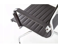 Biuro kėdė Halmar Prestige Skid, juoda