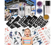 BK TATTOO STUDIO RINKINYS GLITTER PLAUNAMS TATUiruotėms