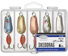 Blizgių rinkinys Fladen Spoonlure, 6 g