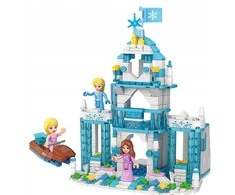 BLOCKS LEDO RŪMAI Princesės pilies rinkinys mergaitėms 501 vnt