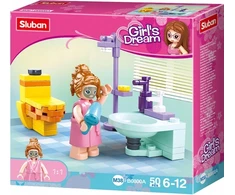 BLOKAI 50 EL TUALETO WC KRAUTUVO SLUBAN BALDAI