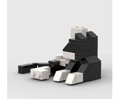 BLOKAS FIGURĖLĖ JUOKINGA DOVANA KATĖ, LAIŽIANTI SAVO ... KATINĖS BLOKUS