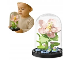 BLOKŲ GĖLIŲ PUokštė 3D Creative Construction Set 247 vnt Dovana