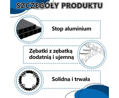BLOOKE 104BCD siauras platus 38T grandinės žiedas