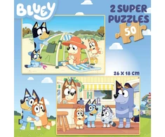 Educa dėlionė 2x50 vnt. - Bluey