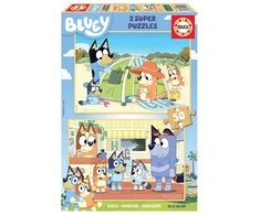 Educa dėlionė 2x50 vnt. - Bluey