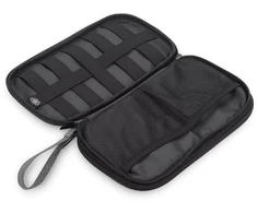 Blue Collection TRAVEL WALLET atostogų organizatorius su skyreliais RFID APSAUGA