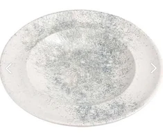 Blue Gili pietų lėkštė PORLAND Smoky Mat Mėlyna, kreminės/ mėlynos sp., ø26 cm