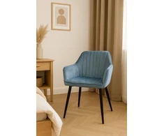 Blue MINKŠTA KĖDĖ Moderni svetainė, valgomasis, Mėlyna Serenity biuras
