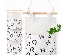 blurr SIENOS PAKABAMAS ORGANIZATORIUS Žaislai 3 kišenės Neperšlampamas 60x20 cm