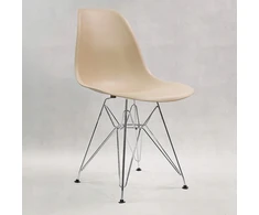 Bm Design 4 DSR Milano smėlio spalvos kėdės