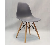 Bm Design DSW Milano kėdė, grafitas, skandinaviškos medienos kojos