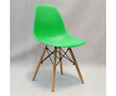 Bm Design DSW Milano kėdė, žalia, skandinaviška, medinė koja