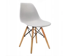 Bm Design DSW Milano šviesiai pilka skandinaviška kėdė