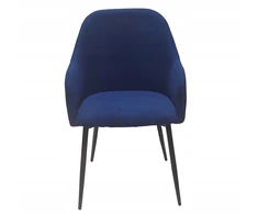Bm Design Kėdė MONTANA, tamsiai mėlyna velveta