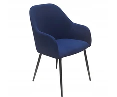 Bm Design Kėdė MONTANA, tamsiai mėlyna velveta