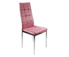 Bm Design MONAKO VELVET rožinė kėdė aptraukta aksomu