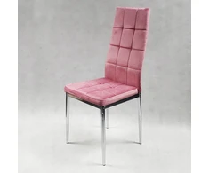 Bm Design MONAKO VELVET rožinė kėdė aptraukta aksomu