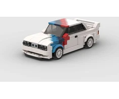 BMW M3 E30 KONSTRUKCINIAI KLAKAI AUTOMOBILIŲ MODELIŲ FIGŪRĖS DOVANA 455 EL.