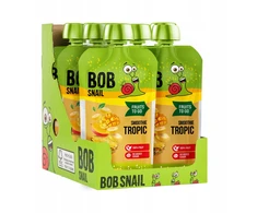 Bob Snail Bananų-ananasų-mango kokteilis BOB SRAIGĖ 1200g (10 x 120g) >>