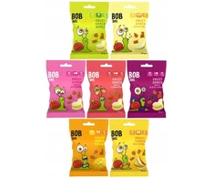 BOB SNAIL owocowe ŻELKI mix SMAKÓW 7 x 40g