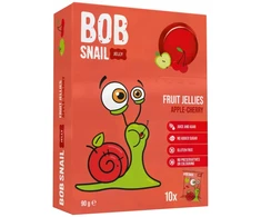 Bob Snail SRAIGĖS BOBAS SRAIGĖS SRAIGĖS VAISIŲ ŽELĖ OBUOLIŲ VYŠNĖ 10 x 9 g
