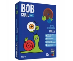 Bob Snail Vaisių užkandis Rolls obuolių mėlynių 100g BOB SRAIGĖ