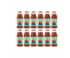 Bobo Frut rinkinys Vaisių nektaras obuolių braškės po 1 metų 300 ml x12