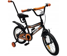 Bobo San VAIKŲ BMX DVIRAČIO 16 colių kreipiantysis šoniniai ratai VAIKŲ DVIRAČIO