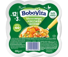 Bobovita Bobovit vakarienė nuo 15 mėnesių 250 g vištienos, bulvės