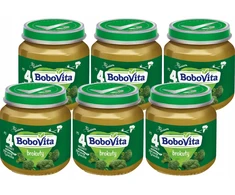 BoboVita Brokoliai kūdikiams po 4 mėnesių Mitybą praplečiant 6x 125g