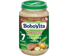 BoboVita Kashotto! Kvinoja su veršiena ir cukinijomis po 7 mėnesių 190 g