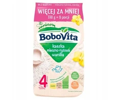BOBOVITA KASZKA pieninių ryžių vanilė 330g