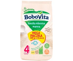 BOBOVITA KASZKA pieno manų kruopos 400g