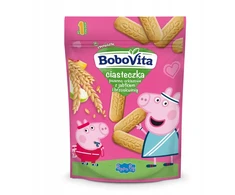 BoboVita kvietiniai sausainiai - spelta obuolių persikas 150g