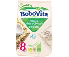 BOBOVITA Pieno ir grūdų avižų košė 8 m+ 230g, 2026 11 27