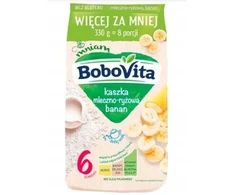 BOBOVITA pieno košė PIENAS-RYŽIAI bananas 330g