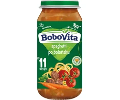 Bobovita Spaghetti Bolonijos vakarienė nuo 11 mėnesių 250 g