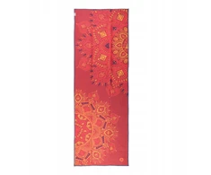 Bodhi Yoga JOGOS RANKŠLUOSTIS GRIP MANDALA Raudonas 183X61 CM, MIKROPLUOŠTAS