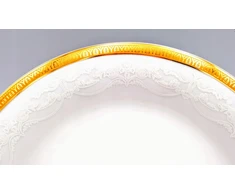 Bogucice Desertinė lėkštė 17cm ANTONIO GOLD