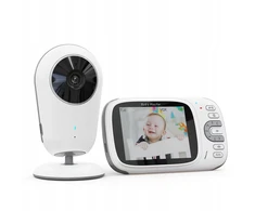 Boifun Kūdikių monitorius su HD kamera 3,2 colio LCD tiesioginis naktinis režimas, belaidis
