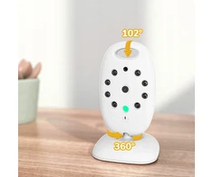 Boifun Mobili auklė KAMERA NA ŻYWO LCD TRYB NOCNY EKRANAS LCD su MIKROFONEM