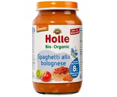 BOLONIJAS SPAGETTI BE PRIDĖTO CUKRAUS NUO 8 MĖNESIŲ EKOLOGIŠKAS 220 g HOLLE